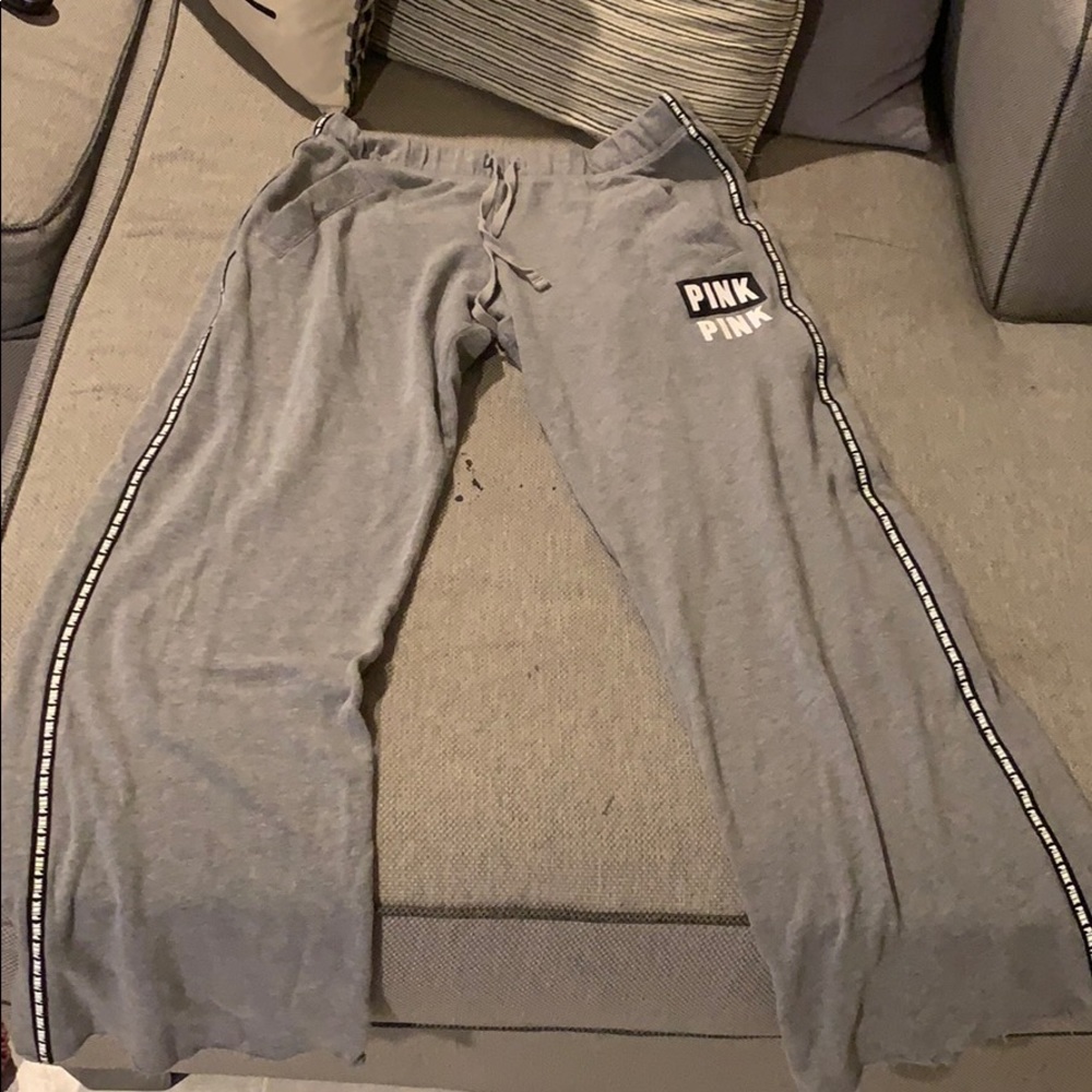 good condition PINK victoria secret boyf sweats